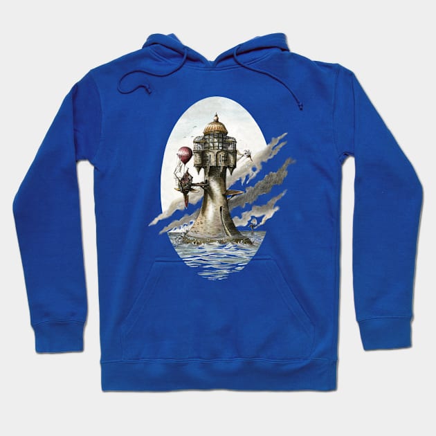 Lighthouse Hoodie by natearts